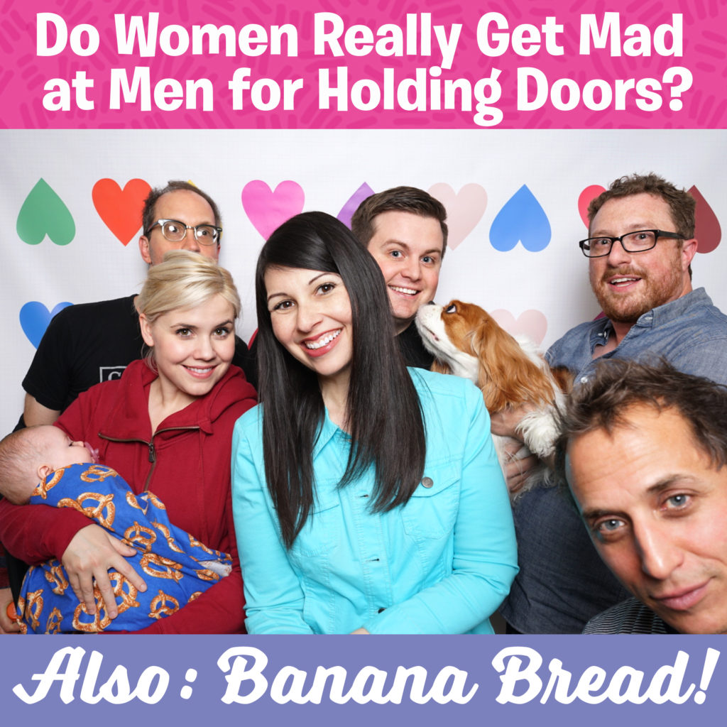 ARIYNBF Holding Doors and Banana Bread