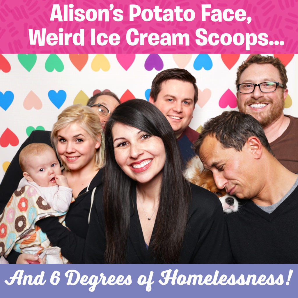 ARIYNBF Potato FaceIce Cream Scoops and Homelessness